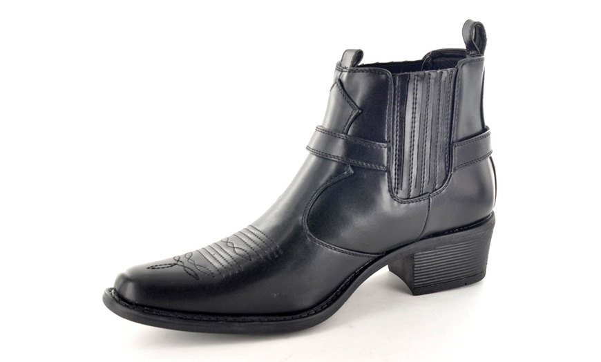 Image 8: Bottines style Western Homme