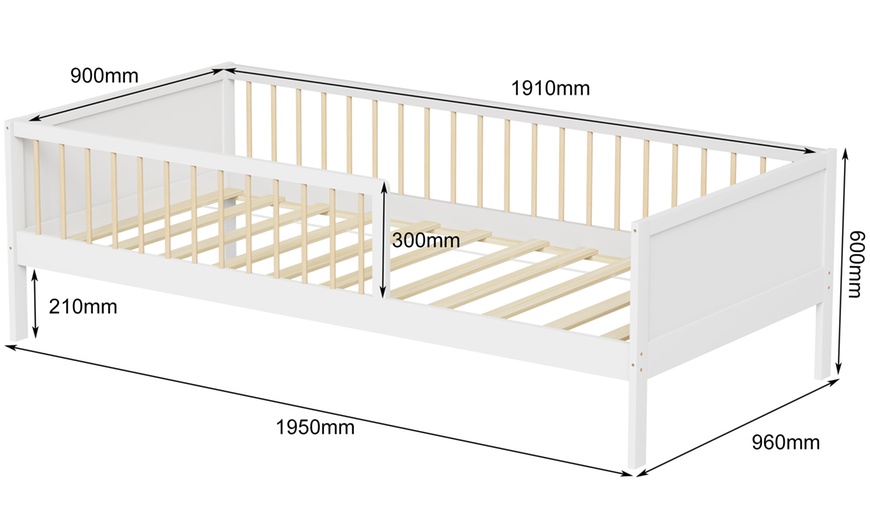 Image 9: Lit barrière en bois "Pepito"