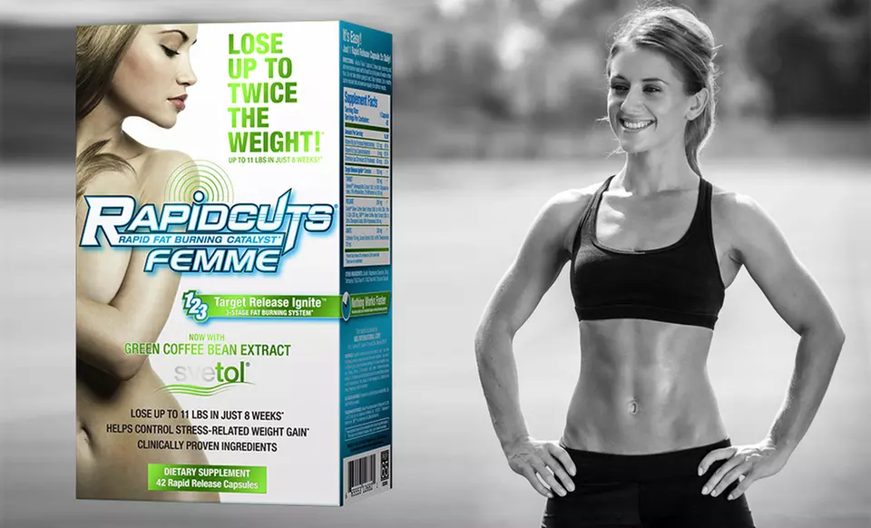 ALLMAX Rapidcuts Femme Fat Burning Supplement; 42-Count  - Primary Image