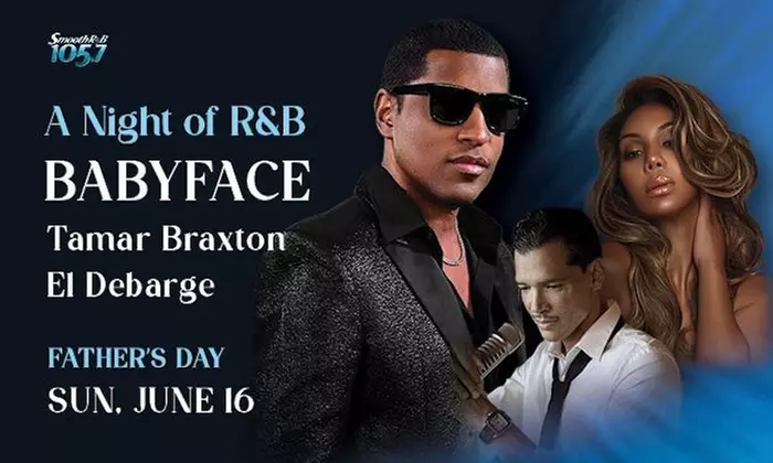 A NIGHT OF R&B Babyface, Tamar Braxton, El DeBarge on June 16 at 8 p.m. - Primary Image