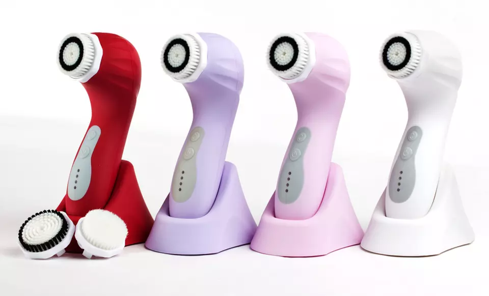 ProSonic GLOW Cleansing Brush Set with Four Brush Heads, Cleanser, and Microderm Cream. Multiple Colours Available.  - Primary Image