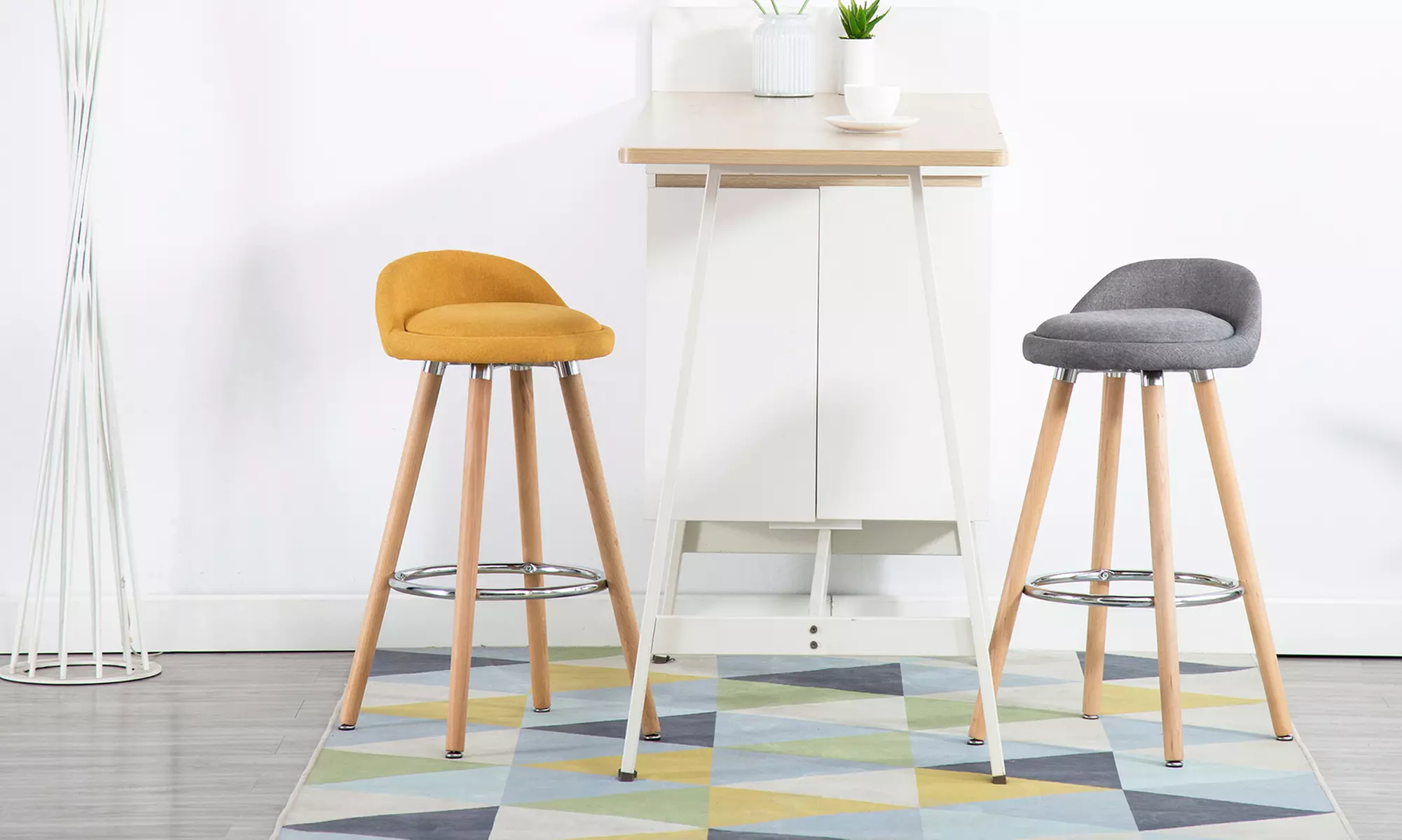 Lot de 2 tabourets modèle Jesen - Primary Image