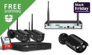  CCTV Wireless Security S... 