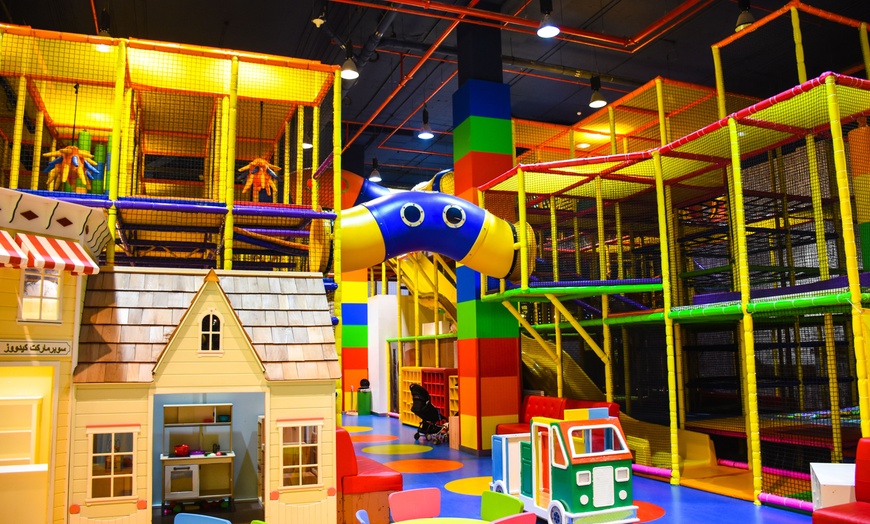 Full-Day Kids Playground Access - Kidoos Entertainment | Groupon