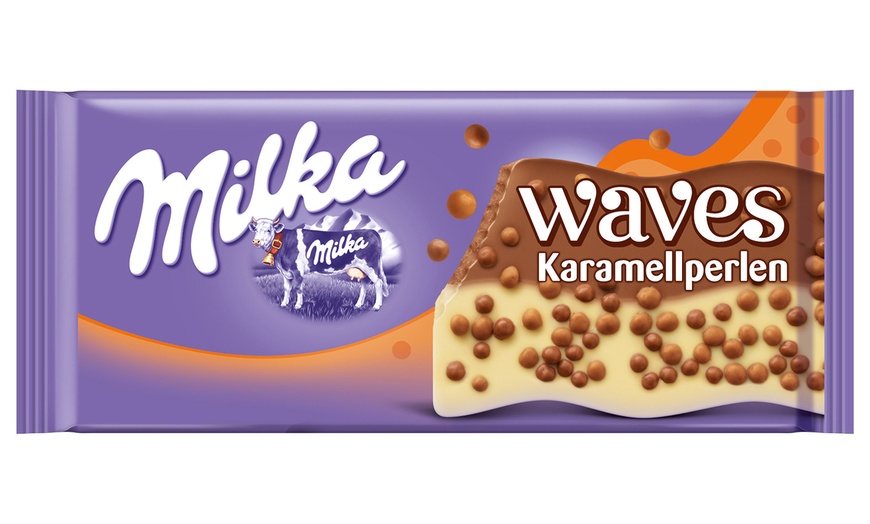 Image 7: 8 Milka Assorted Chocolates 100g