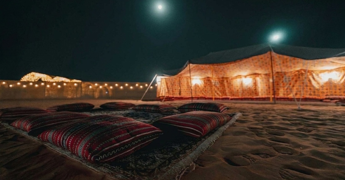 Sunset Lounge & Overnight Camping In The Majestic Mleiha Desert Sunset Lounge & Overnight Camping In The Majestic Mleiha Desert