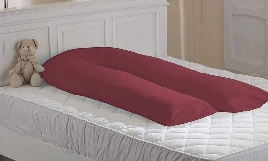 Image 6: U-Shape Full Body Support Pillow