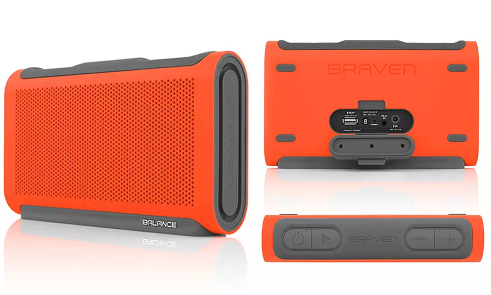 Fashion braven balance portable wireless bluetooth speaker