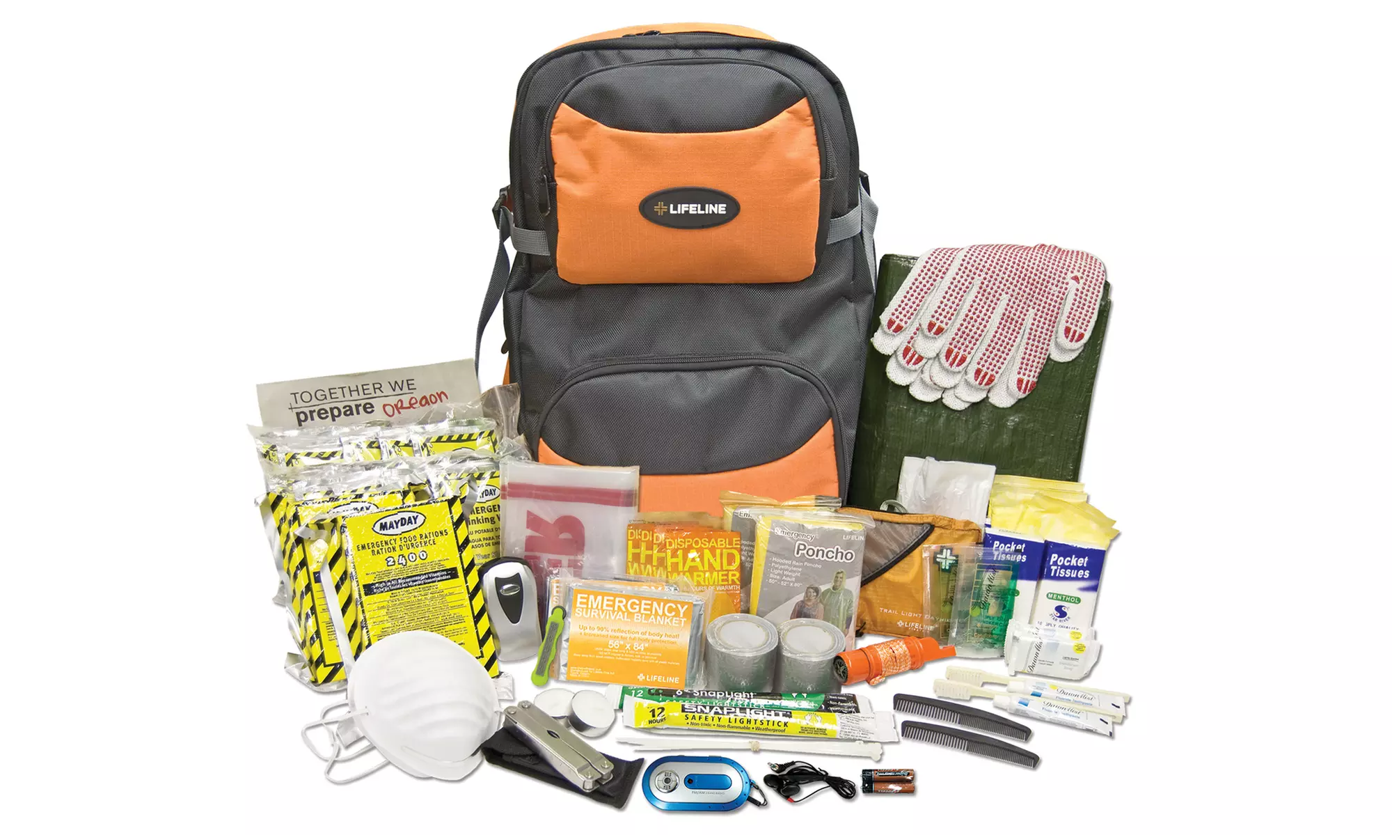Lifeline Disaster Relief Kits (One- or Two-Person) - Primary Image
