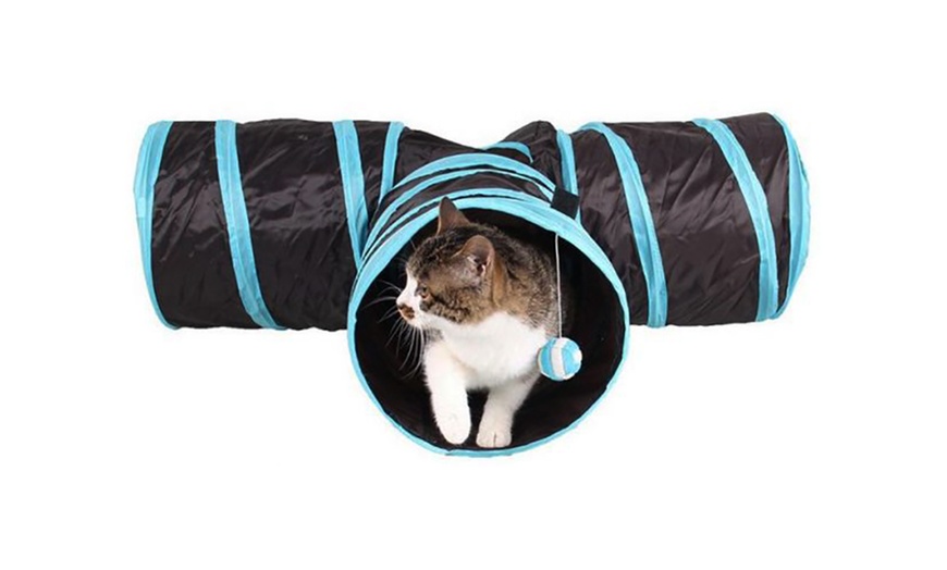 Image 2: Play Tunnel for Pets