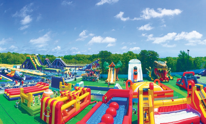 Cape Cod Inflatable Park Ticket - Cape Cod Inflatable Park | Groupon