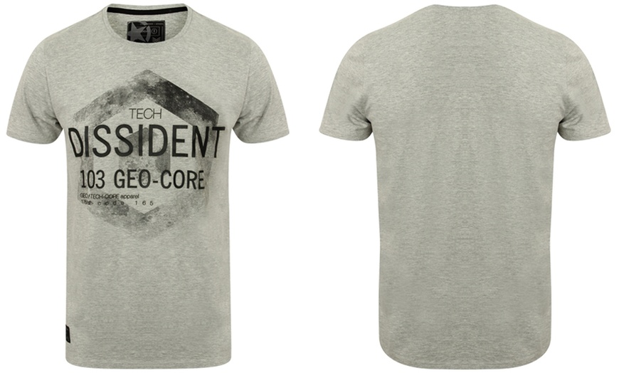 Image 4: Men's Dissident Printed T-Shirt