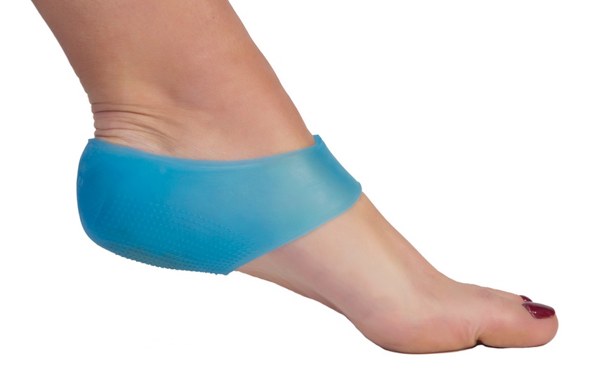 Image 6: Silicone Gel Heel Ankle Sleeve