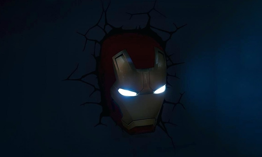 Image 2: Philips Marvel 3D Wall Light Lamp