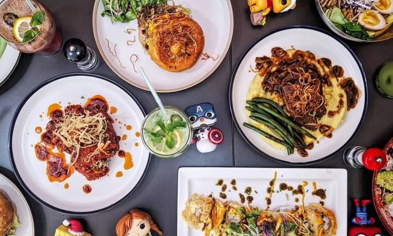 Choice of American Meal and Drink