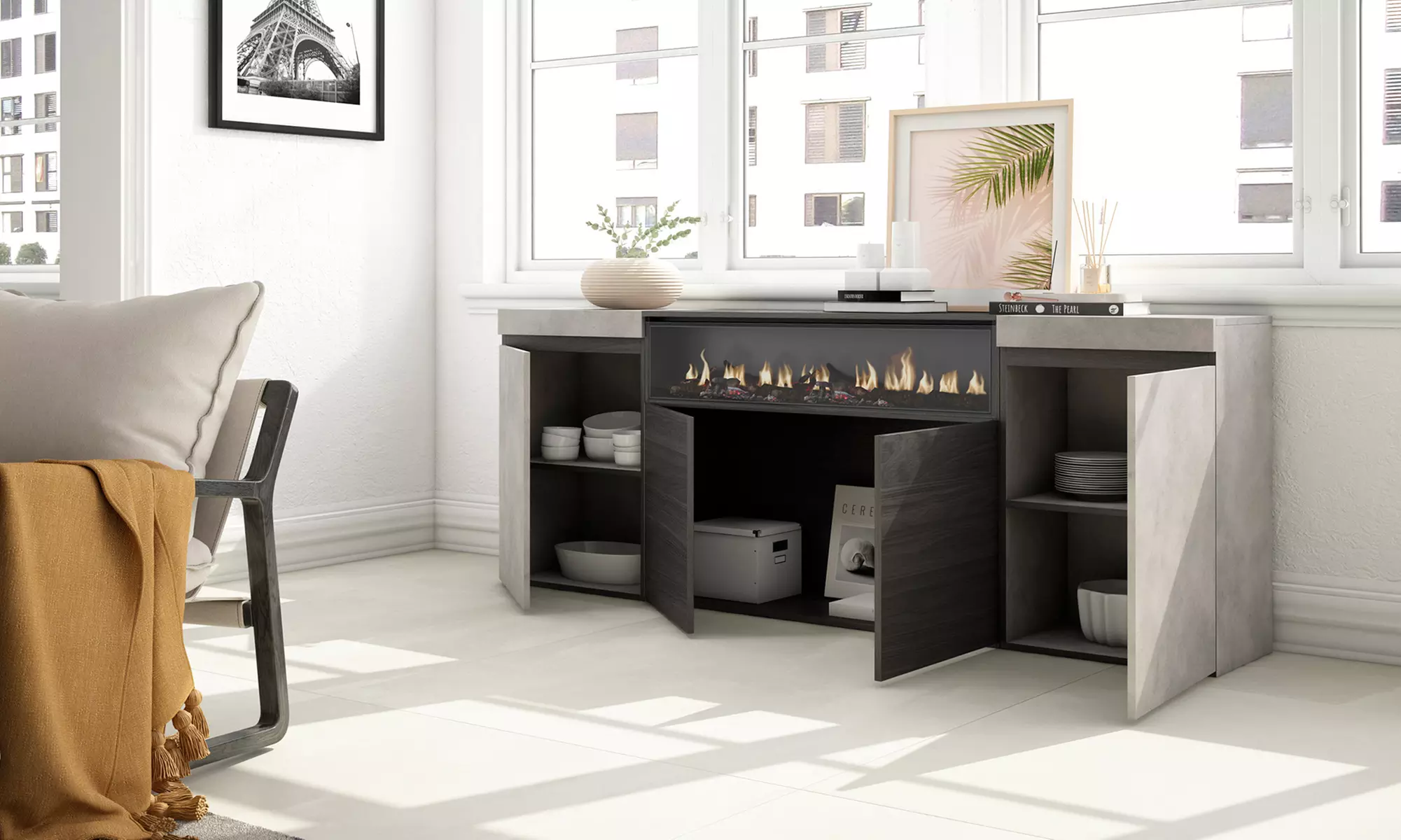 Sideboard mit großem Stauraum