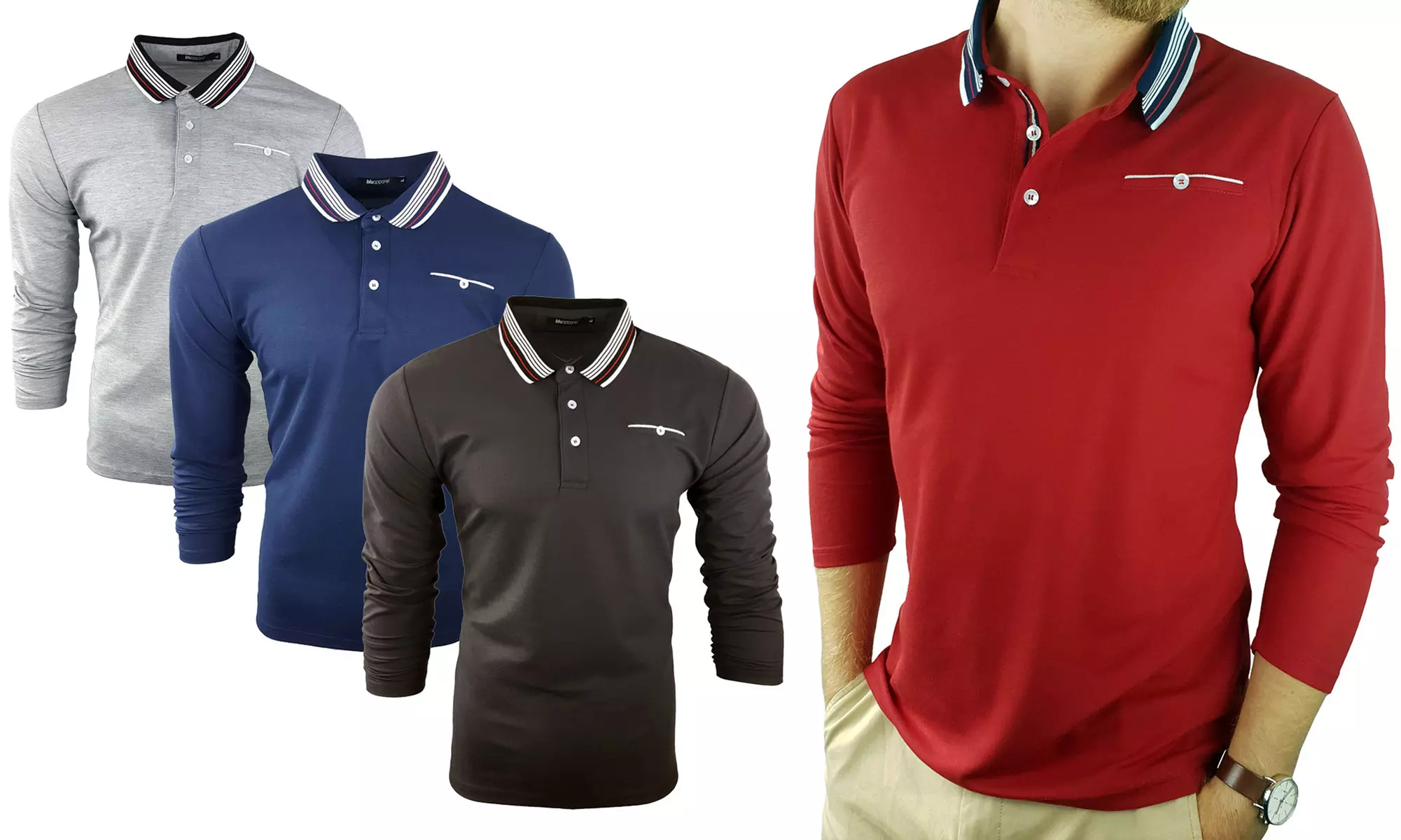 Polo de la collection Gavin pour Homme - Primary Image