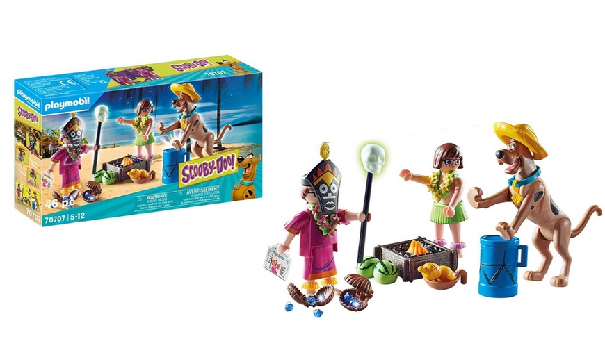 Image 1: Playmobil Scooby-Doo Adventure Set