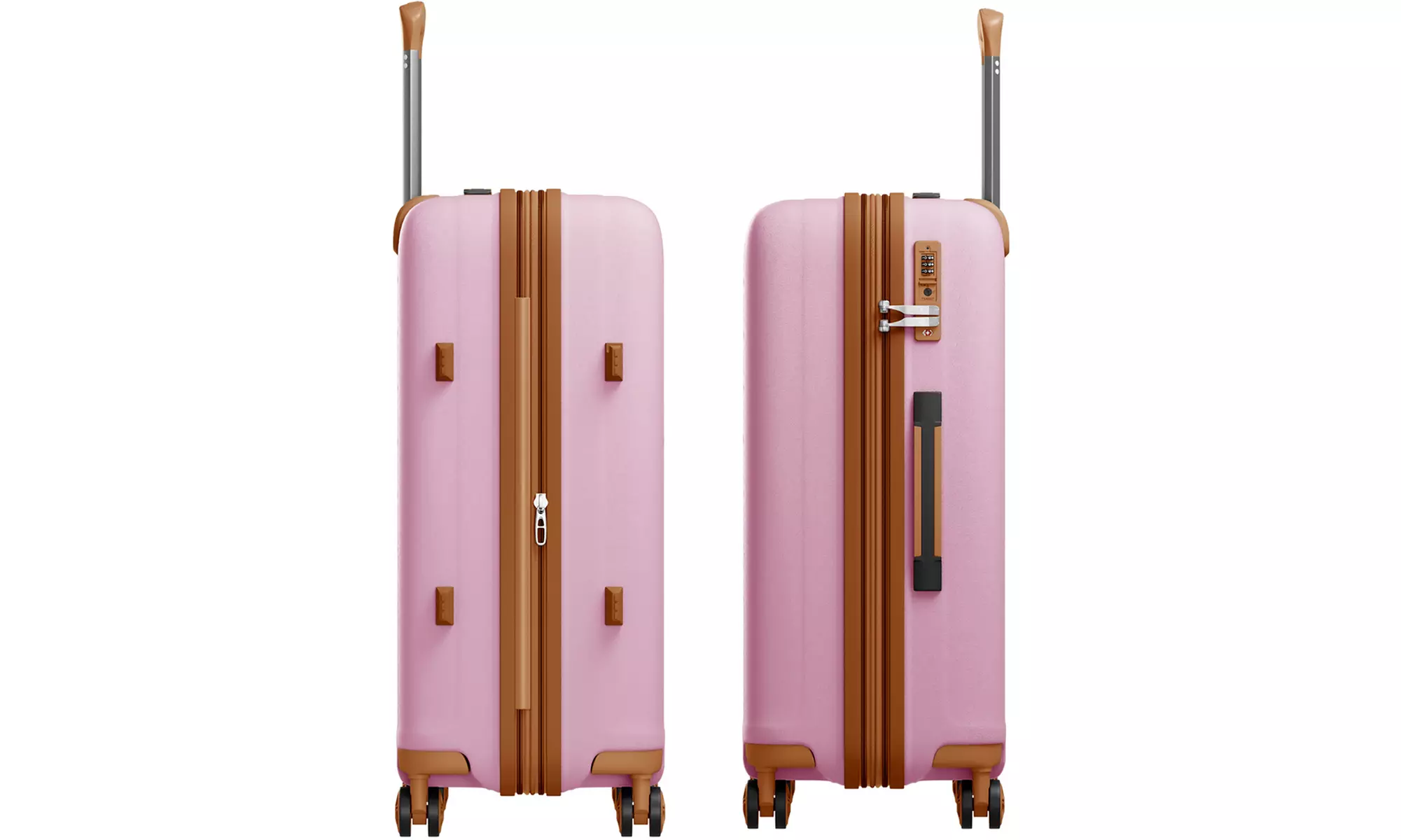 1 of 3 Kono koffers met TSA slot en bekerhouder