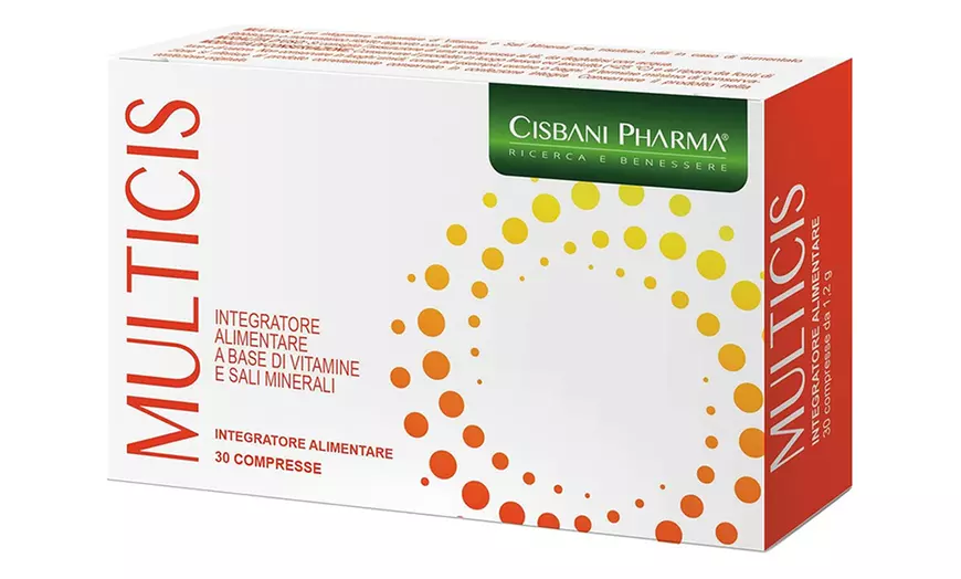 Image 3: 30 o 90 compresse di integratore alimentare MultiCis Cisbani Pharma