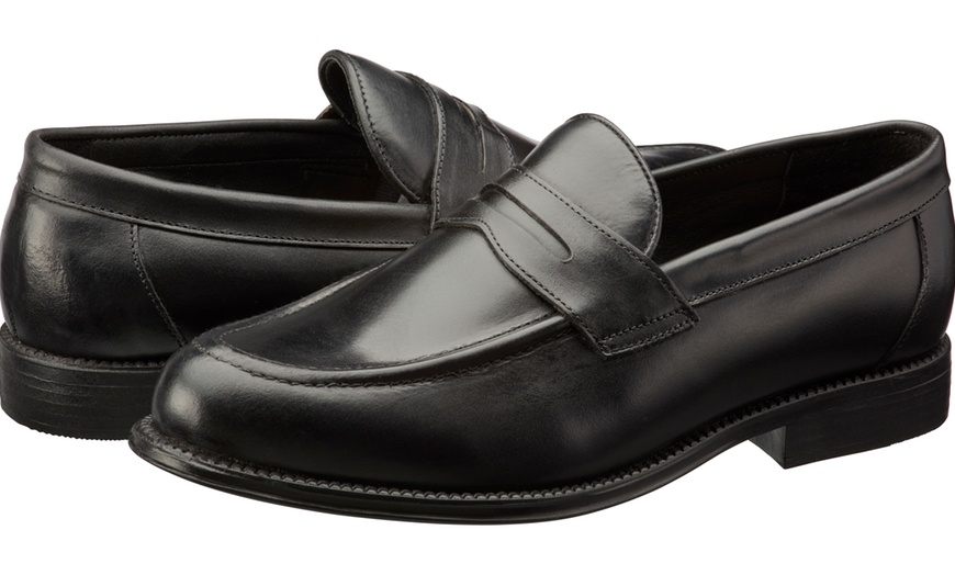 Image 7: Mocassins en cuir James Russel