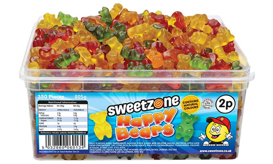 Image 4: 70, 100 or 350 Sweetzone Halal Giant Sweet Tub in Different Flavours