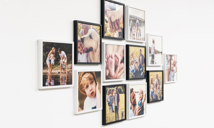 Image 10: Personalised Framed Photo Tiles