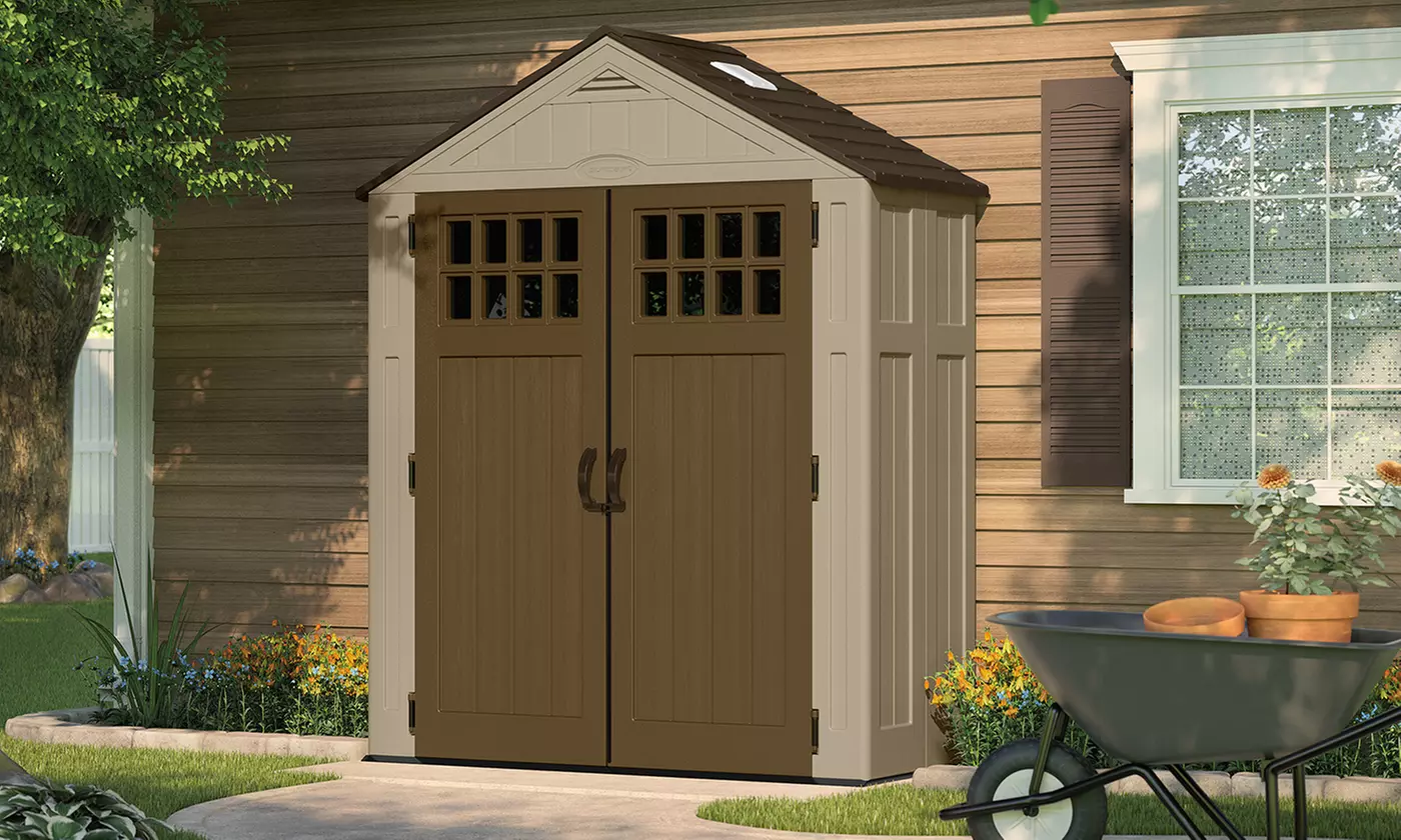 Suncast Everett Outdoor Storage Sheds - Second Medium