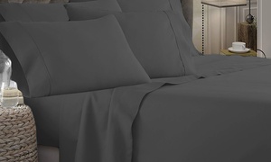 1800TC Ultrasoft Microfibre Mega Sheet Set 