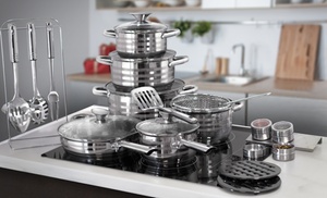 Blaumann 27-Piece Stainless Steel Cookware Set