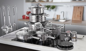 Blaumann 27-Piece Stainless Steel Cookware Set