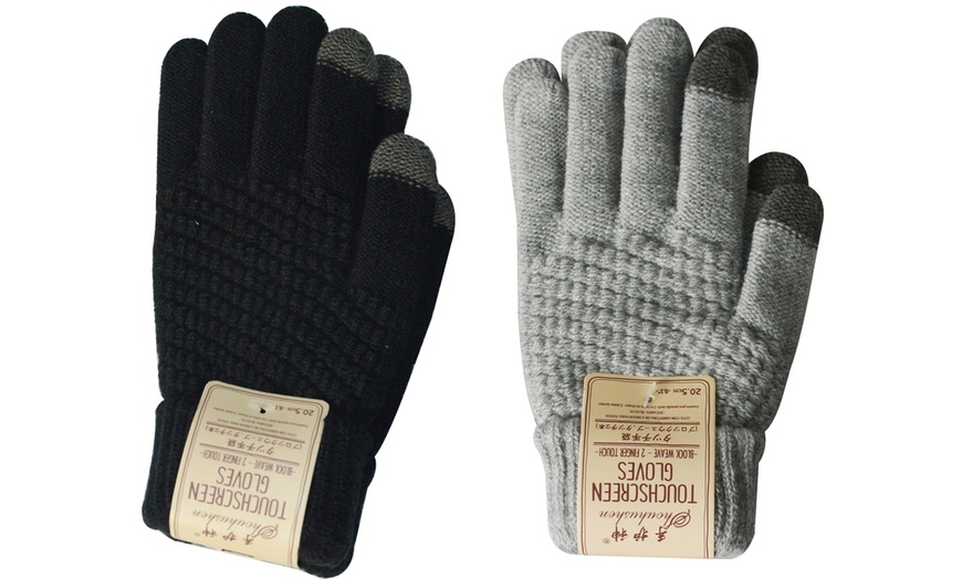 Image 14: 1 ou 2 paires de gants pour écran tactile