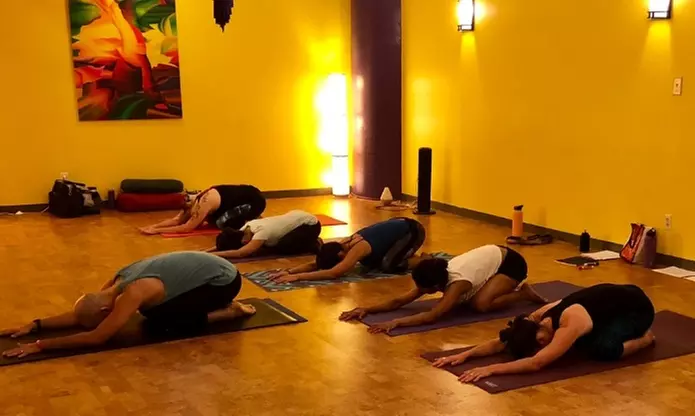 5 or 10 Infrared Hot Yoga Classes at The Flying Yogi (Up to 57% Off) - Primary Image