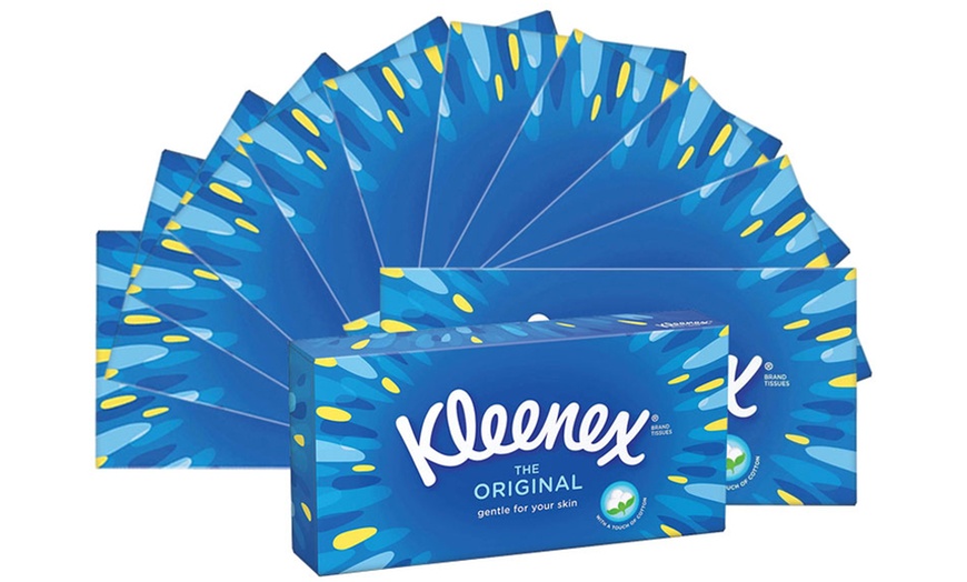 Image 20: 12 Kleenex Tissue Boxes