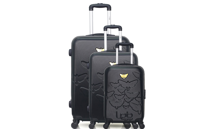 Image 2: LPB Three-Piece Luggage Set