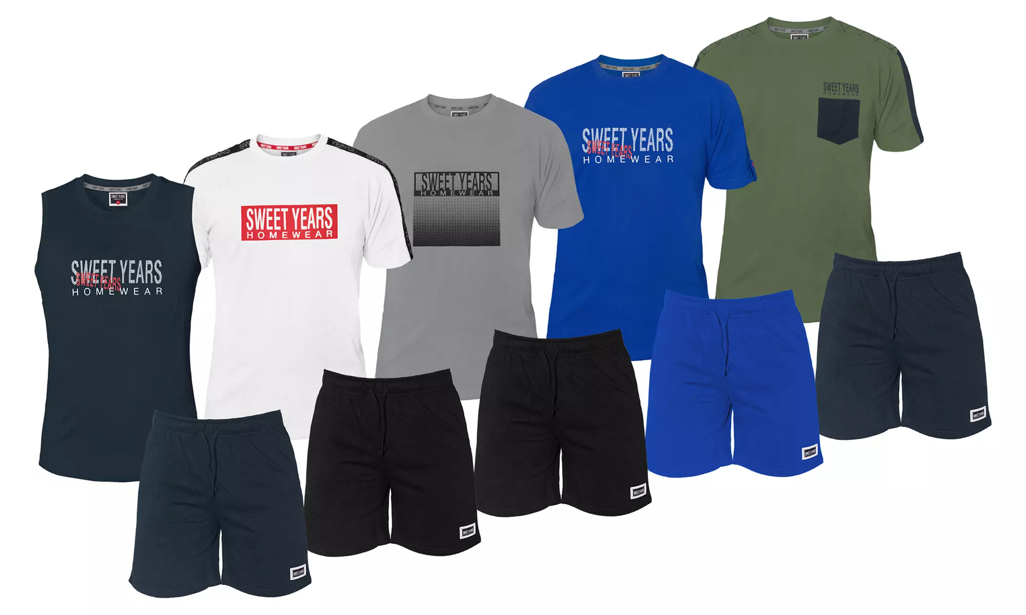 Completo uomo homewear primavera/estate Sweet Years