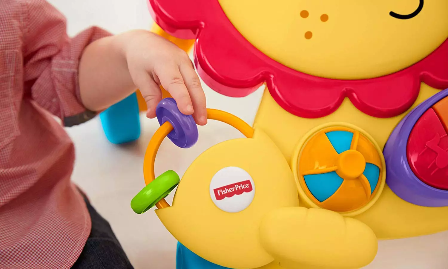 Fisher-Price Leo, il Leone Primi Passi perfetto compagno di gioco con melodie, adatto dai 6 mesi - Image 3