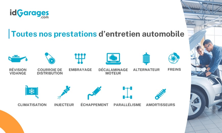 Image 2: Bon d'achat IdGarages pour prestations sur tous les types de véhicules