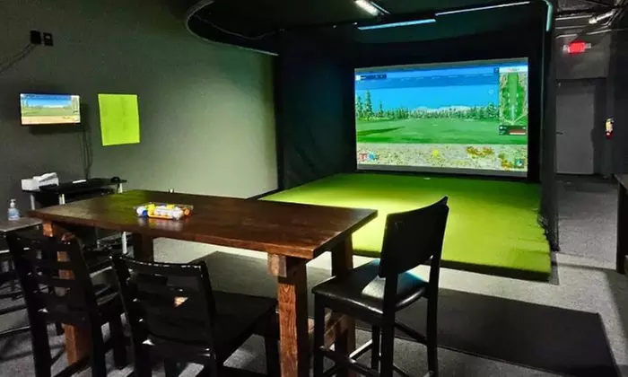 One, Two or Three-Hour Golf Simulator Rental for Up to 8 People
