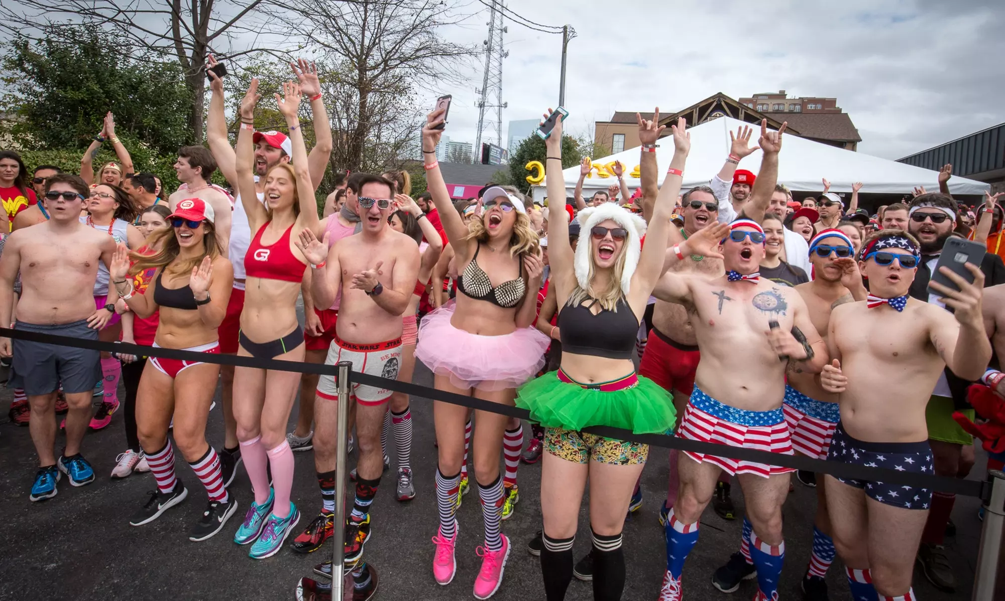 $33 for Cupid's Undie Run Entry from Cupid's Charity on Saturday, February 15, at 12 p.m. ($40 Value) - Second Medium