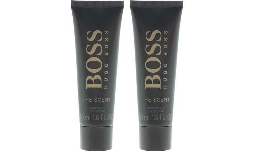 Image 1: Two-Pack Hugo Boss The Scent Shower Gel 50ml