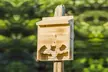 Stylish Wooden Bat House - Second Medium