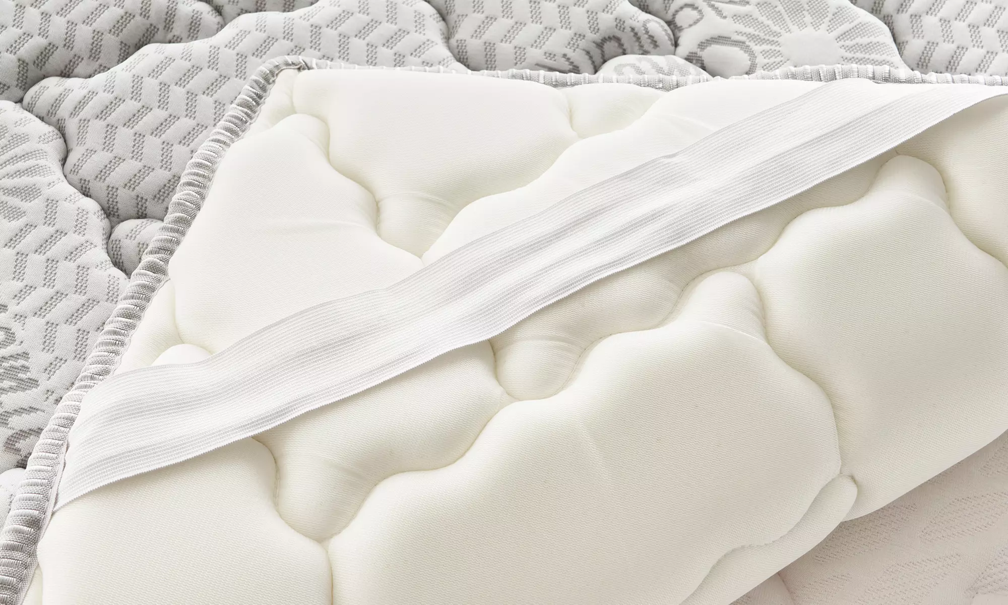 Surmatelas 3 cm à revêtement camomille