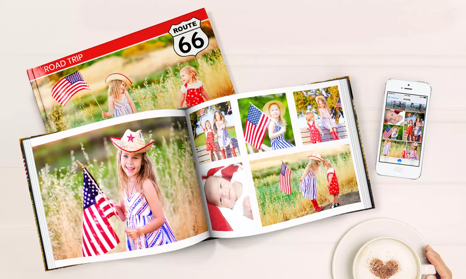 Premium Custom Hardcover Photo Books, Multiple Options Available from Printerpix  (Up to 91% Off) - Primary Image