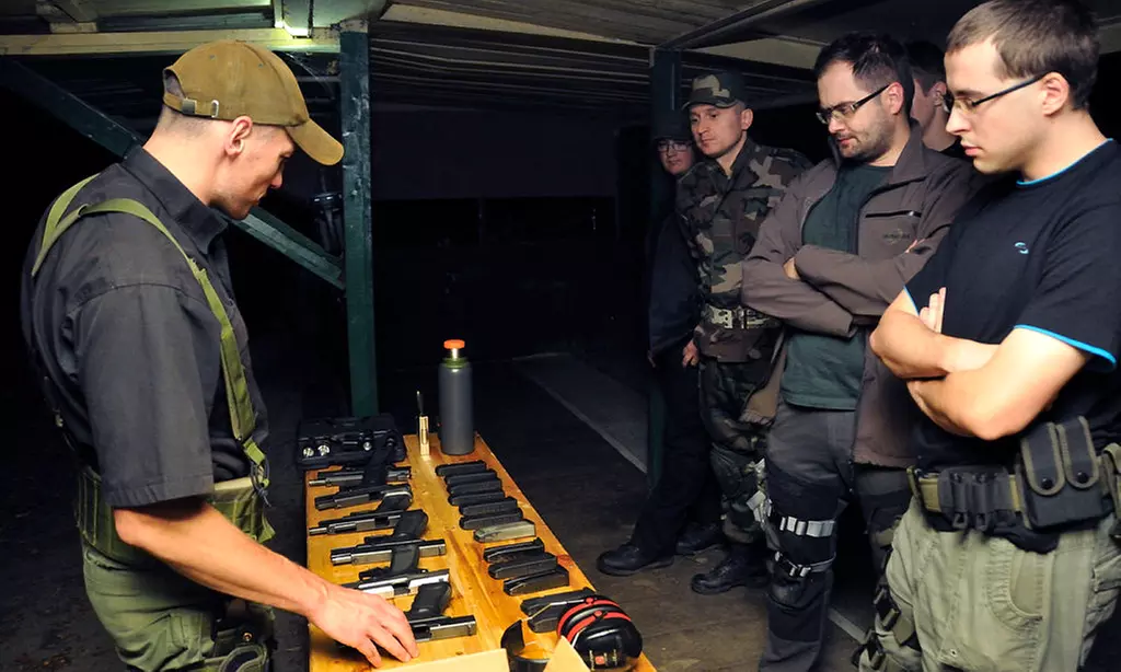 Strzelnica z pakietem amunicji w Akademii Obrony Saggita