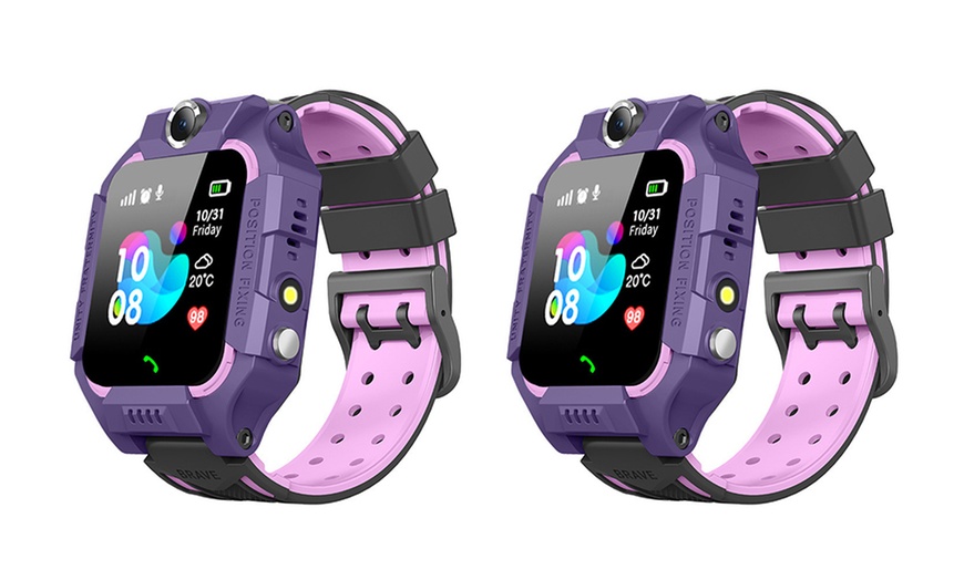 Image 9: 1 o 2 orologi smart impermeabile con tracker GPS per bambini