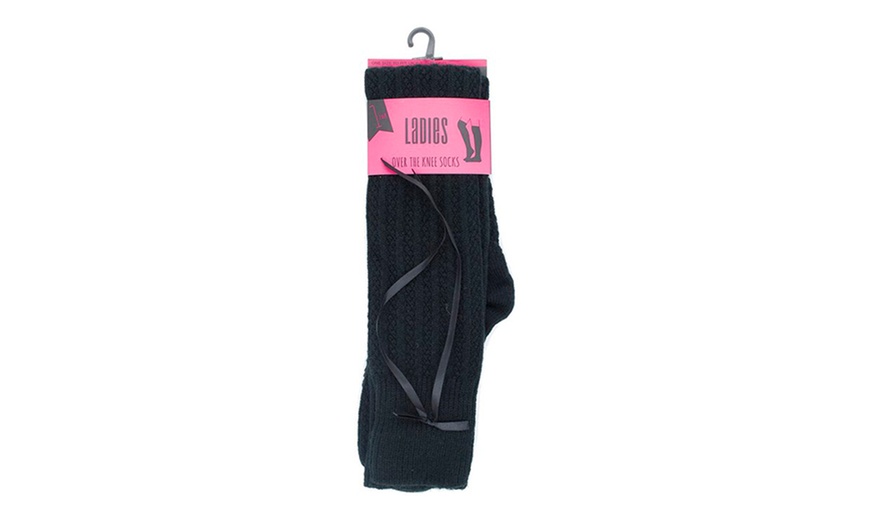 Image 3: Lange Damen-Socken