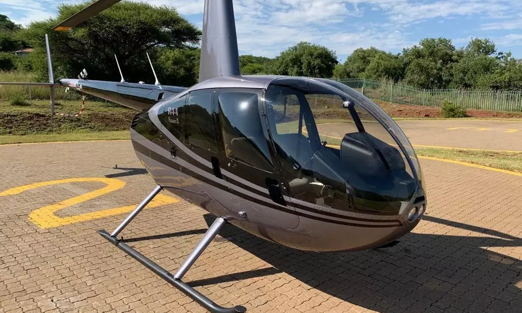 15-Minute Helicopter Tour for Two, or 30-Minute Demo Flight for One at Amaro Helicopters (Up to 51% Off) - Primary Image