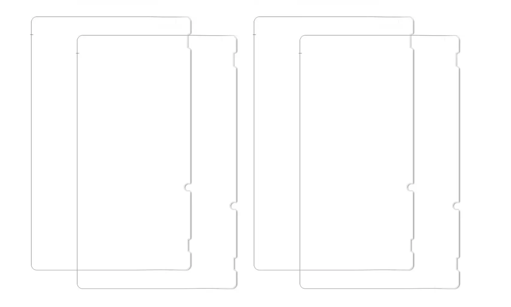 2 ou 4 films protecteurs en verre trempé pour console Nintendo switch ou switch lite - Second Medium