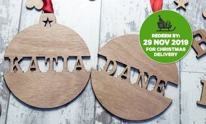 Personalised Christmas Ornaments